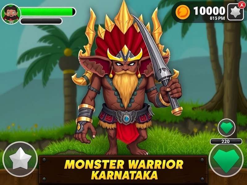 Monster Warrior Karnataka Game Screenshot